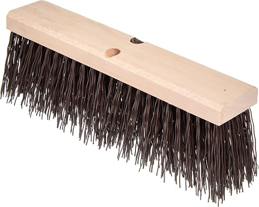 SPARTA Floor Sweep for Industrial Cleaning, 18 Inches, Brown