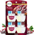 Febreze Plug-In Air Freshener, Odor-Fighting Scented Oil Refill for Home, Bathroom & Kitchen, Holiday Cranberry Crumble Scent, 0.87 oz Refills, 4 Count