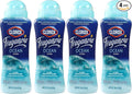Clorox Fraganzia In-Wash Laundry Scent Booster Crystals, Ocean Scent Fragrance Beads for Clothes and Linens, Safe for All Fabrics and Colors, HE Compatible, 18 Oz (Pack of 4)