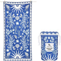 Dock & Bay Beach Towel - Quick Dry, Sand Free - Compact, Lightweight - 100% Recycled - Includes Bag - Ocean Treasure - Extra Large (200x90cm, 78x35)
