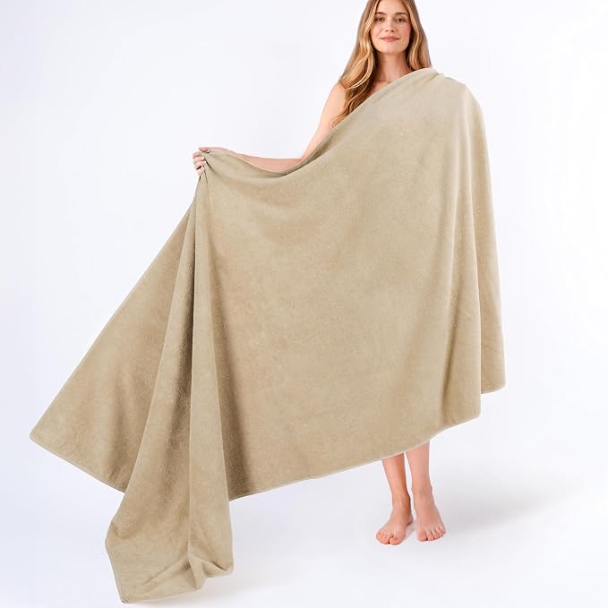 American Soft Linen 100% Cotton Luxury Turkish Towels, 40x80 XL Bath Sheet | Soft Absorbent Quick Dry OEKO Tex Standard 100 Certificated Durable Machine Washable Breathable Premium Hotel Quality