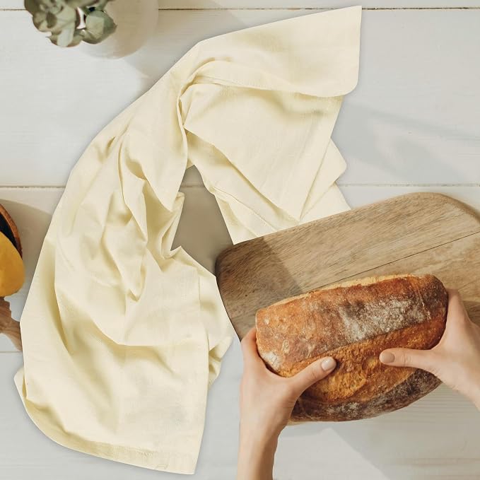 Urban Villa Fall Cloth Napkins Harvest Dobby Stripes Dinner Napkins Set of 12 (20X20 Inches) 100% Cotton Absorbent Durable Washable Reusable Cloth Napkins Ideal for Thanks Giving Parties Everyday Use