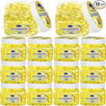 12 Pcs Air Freshener Bulk Odor Gel Eliminator Beads 8 oz Long Lasting Air Freshener Beads Eliminates Odors in Home Bathrooms, Cars, Boats, Rvs and Pet Areas(Lemon)