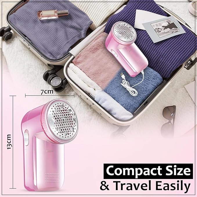 Lint Remover for Clothes Fuzz Remover for All Woolen Clothes, USB Port, Lint Remover for Clothes, Sweaters, Blankets