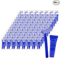 Disposable Razor Shaving Cream Set, Individually Wrapped Manual Twin Blade Shaving Razors in Bulk with Mini Smooth Shaving Cream Toiletries for Hotel Charity Camping Travel Homeless 0.34oz (100 Pack)