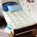 BEDLORE Twin XL Mattress Topper Viscose Derived from Bamboo, Thick Pillow Top Mattress Pad with Deep Pockets for 6-15 inches Mattress, Soft Mattress Topper College Dorm Size for Back Pain