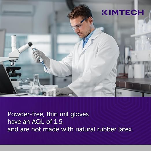KIMTECH Sterling Nitrile-Xtra Exam Gloves (53137), 3.5 Mil, 12”, Ambidextrous, XS, 100 Gloves/Box