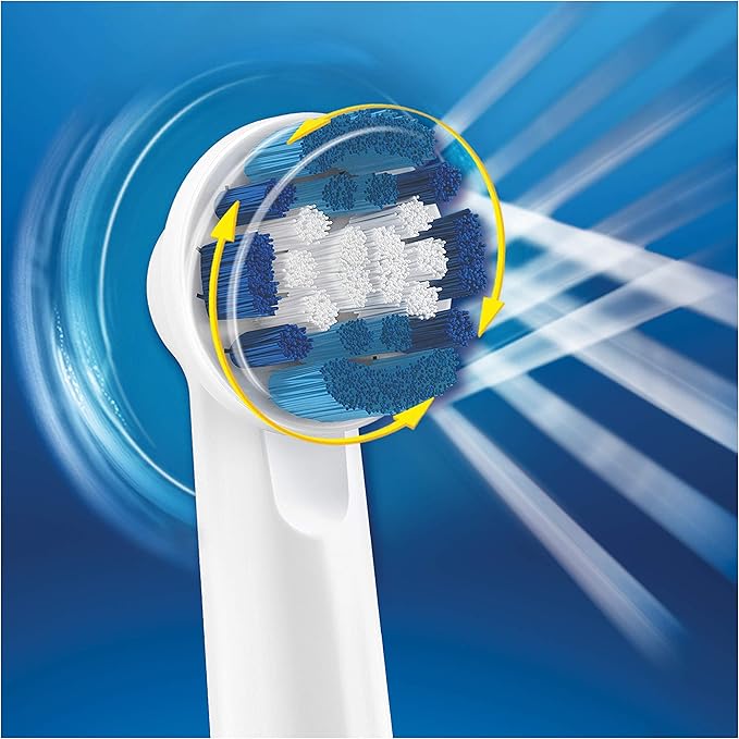 Oral-B Precision Clean Replacement Toothbrush Heads, Pack of 10 – Compatible with Oral-B Electric Toothbrush Handles