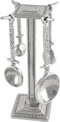 Crosby and Taylor Celtic Pewter Measuring Spoons with Display Post
