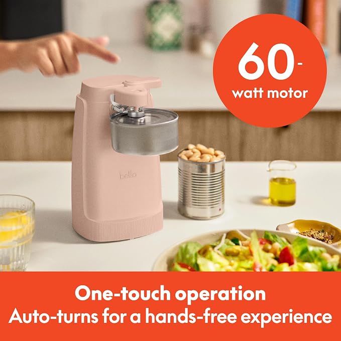 Electric Can Opener, Automatic One-Touch, Blossom