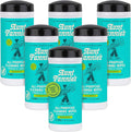 Aunt Fannie's Natural Cleaning Vinegar Wipes, Multipurpose Surface Cleaner, Eucalyptus Scent, 35 Count (Pack of 6)