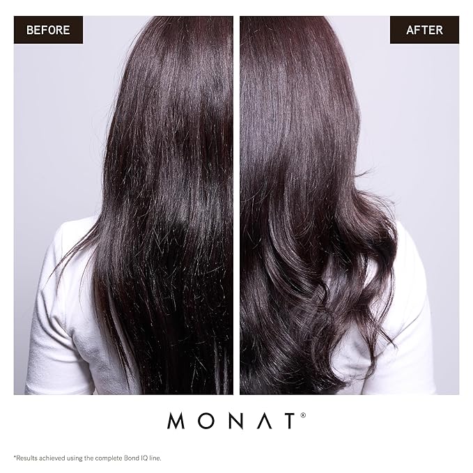 MONAT BOND IQ™ Night & Day Recovery Serum – Clinically Proven Strengthening & Repairing Formula - Bond-Building with Biomimetic Peptides & REJUVENIQE Oil for Softer & Shinier Hair – 90 ml / 3 fl oz