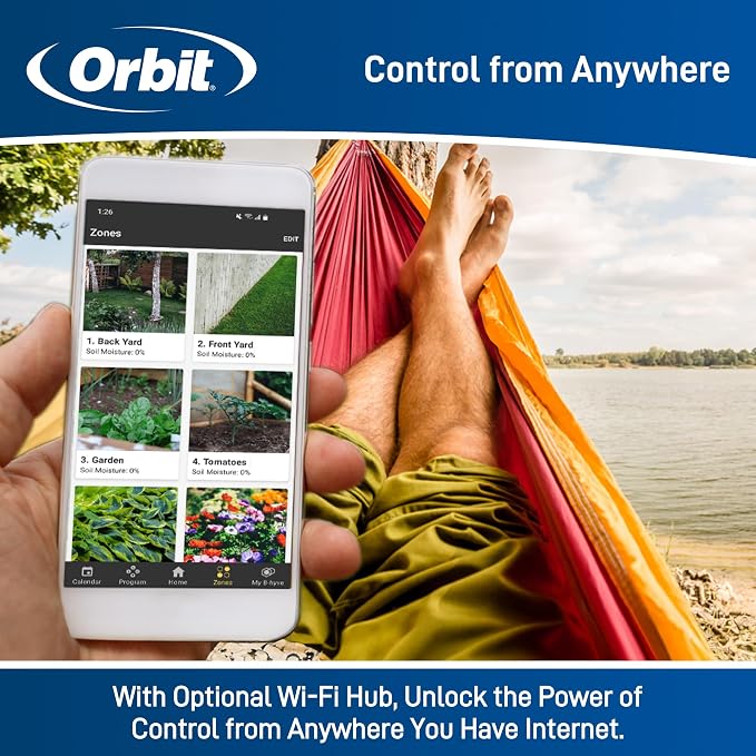 Orbit 24516 B-hyve XD Smart Hose Watering Timer with Wi-Fi Hub, 1-Port (Pack of 3)
