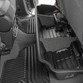 Rough Country Under Seat Storage for Chevy Silverado & GMC Sierra 1500/2500HD/3500HD Double Cab (2019-2026) - Custom Rear Under Seat Organizer Tray Without Lid