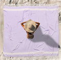 Vikumond Turkish Beach Towel Blanket Oversized 88x82 Inch Quick Dry Purple | Lightweight Compact Portable Sand Free Absorbent Boho Woven Throw for Pool Swimming Picnic Camping Cruise Outdoor Essentials