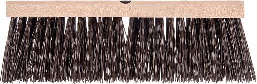 SPARTA Floor Sweep for Industrial Cleaning, 18 Inches, Brown