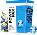 PowerPax 5-in-1 Laundry Detergent Pods - 425 Count, Washer Pods with Stain Remover, Odor Control, Fabric Softener & Color Care for Commercial Laundry - Linen Fresh