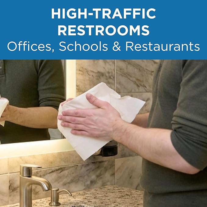 Pacific Blue Basic by Georgia-Pacific PRO C-Fold Paper Towels, White, 10.1” x 12.7” (LxW), 240 Towels Per Pack, 10 Packs Per Case, 20603