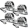 4 Pack Tape Measure 10 Feet/3 Meters, Small Tape Measure Retractable Metric Stainless Steel Measuring Tape Waterproof & Rustproof for Engineer Contractors
