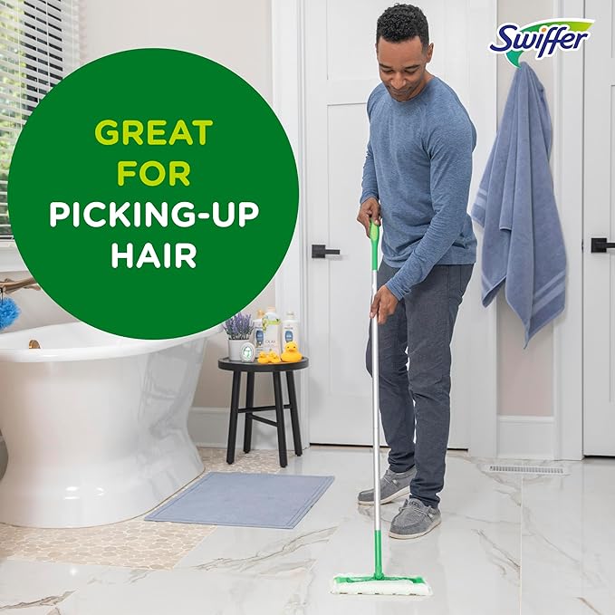 Swiffer Sweeper Dry Sweeping Cloth Refills,Gain Original,32 Count (Pack of 4)