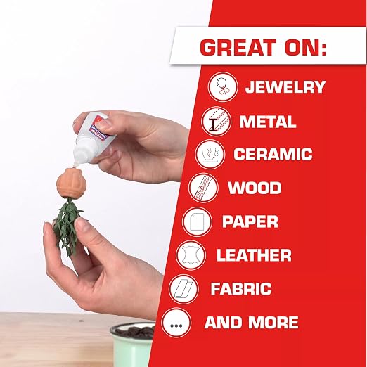 Loctite Super Glue Professional Liquid, Clear, 0.7 fl oz Bottle, 2 Pack - Superglue for Plastic, Wood, Metal, Crafts & Repair, Cyanoacrylate Adhesive Instant Glue, Quick Dry