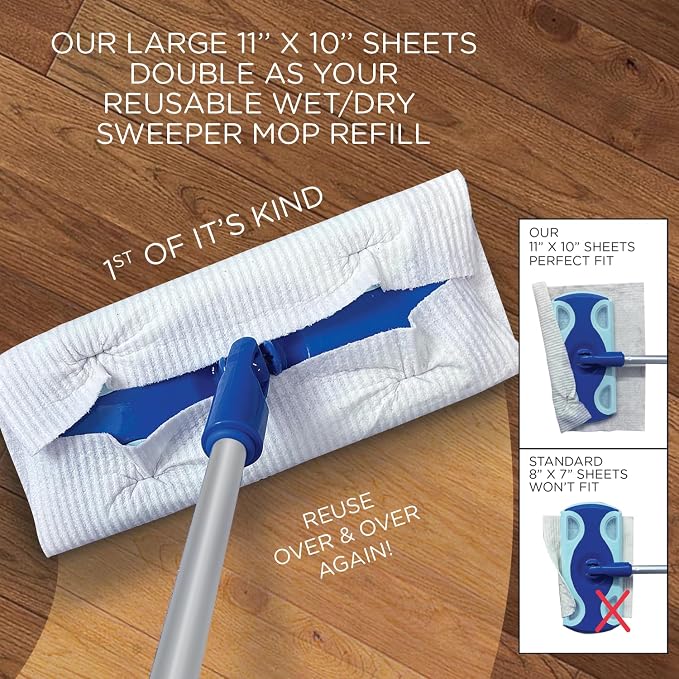 LOLA Swedish Dishcloths for Kitchen XL, 36 3x12 Sheet Rolls, Biodegradable, Compostable, Reusable Paper Towel Cleaning Cloths, 11" x 10" No Odor Washing Dishes, Ultra Absorbent Cellulose Sponge Towel