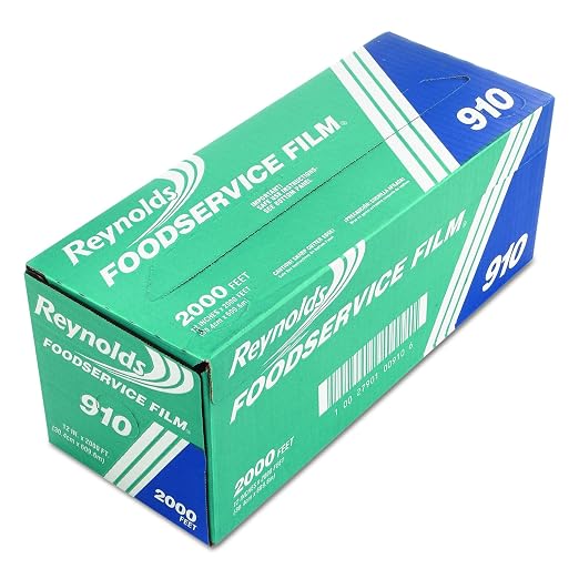 Reynolds 910 2000' Length x 12" Width, PVC Food Wrap Film