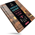 Walnut Wood End Grain Cutting Board for Kitchen with Juice Groove, Inner Handles, Heavy-Duty Butcher Block, Wooden Chopping Board, Charcuterie Boards 17" x 12" x 1" (17" x 12" x 1")