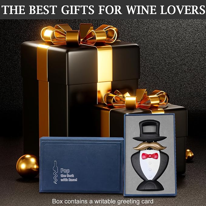 Exquisite Reserve Ah So Wine Opener, British Gentleman Style 3 in 1 Vintage Wine Corkscrew with Beer Opener, Hand Forged for Connoisseurs | Limited Artisan Edition with Luxury Gift Box