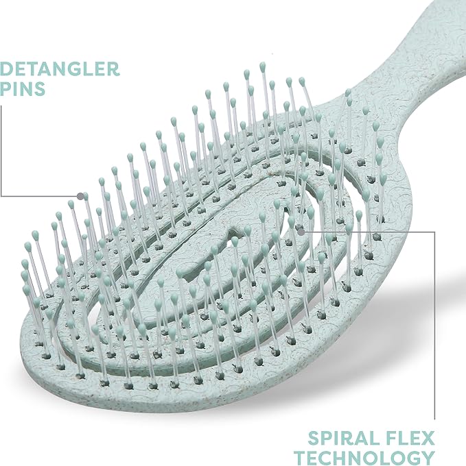 BioSilk for Pets Eco Friendly Detangling Pin Brush for Dogs, Gentle Dog Grooming Brush Designed to Help Remove Knots and Tangles and Support Healthy Coats for All Dogs - 48 Pack