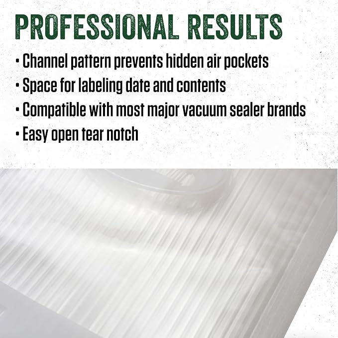 LEM MaxVac Quart Vacuum Bags - 44-Count (Pack of 6)