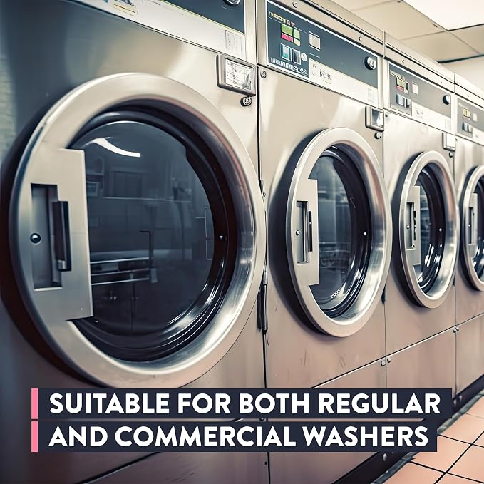 Pink Fabric Softener Concentrate - Odor Removing Freshener, Safely Clean 256 Loads Per Gallon, 1/2 Ounce Per Load, Heavy Duty Concentrated Commercial Formula, 5 Liquid Gallons, Pack of 1
