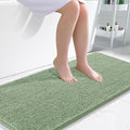 OLANLY Large Bathroom Rugs 50x30, Extra Soft Absorbent Chenille Bath Rugs, Rubber Backing Quick Dry, Machine Washable Bath Mats for Bathroom Floor, Tub and Shower, Home Decor Accessories, Sage Green
