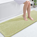 OLANLY Bathroom Runner Rugs 59x20, Soft Absorbent Chenille Bath Rugs, Rubber Backing Quick Dry, Machine Washable Long Bath Mats for Bathroom Floor, Tub and Shower, Home Decor Accessories, Vanilla
