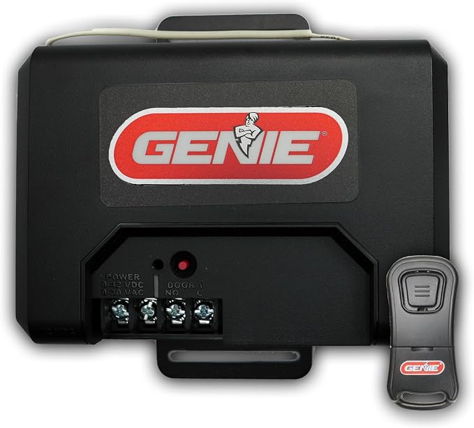 Genie Universal Garage Door Opener Conversion Kit -Model GIR1DR-R | Fixes Range and Frequency Interference, Universal Receiver Kit, Upgrades and Converts Compatible Openers, Includes 1 Remote