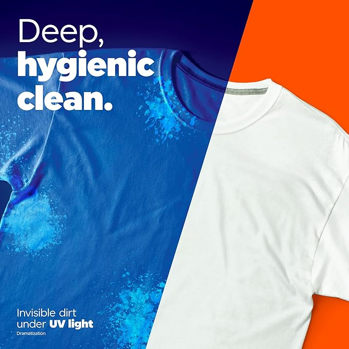 Tide Hygienic Clean Power PODS Laundry Detergent Pacs, Original Scent, 45 Count, Removes Visible and Invisible Dirt