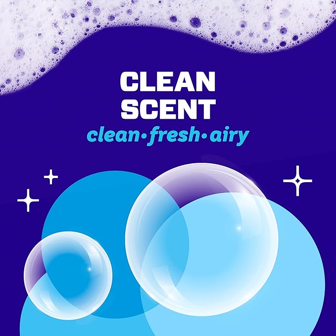 Mr. Clean Magic Eraser Foaming Sponge, Kitchen Grease Eraser, Dawn Cleaning Power, Oven Cleaner, Clean Scent, 6ct (Pack of 4)