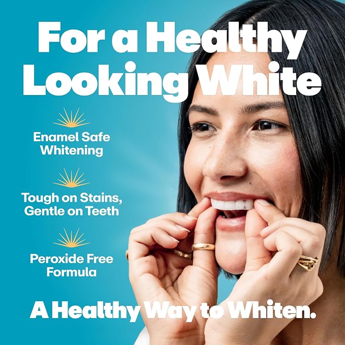 Lumineux Teeth Whitening Strips, Peroxide Free, 35 Treatments (6 Months) | Peroxide free, enamel safe, dentist formulated, clinically tested & proven, free from harsh ingredients, no sensitivity