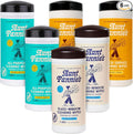 Aunt Fannie's Natural Cleaning Wipes Variety Pack, Multipurpose Surface Cleaner, 35 Count Each, Pack of 6