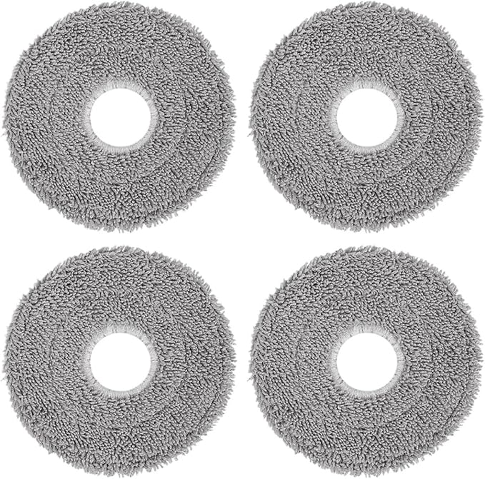 Mop Cloths Dust Bag Replacement，Compatible For Xiaomi，5 Pro/OV21CN/X10 Plus/X20 Plus/M30S/M30 Pro Mop Rags Bags Robot Vacuum Cleaner Parts(SET1)