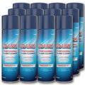Glance 904553 Powerized Professional Glass Cleaner, Foaming Formula Clings to Windows, Mirrors & Hard Surfaces, Aerosol Spray, 19-Ounce (Pack of 12)