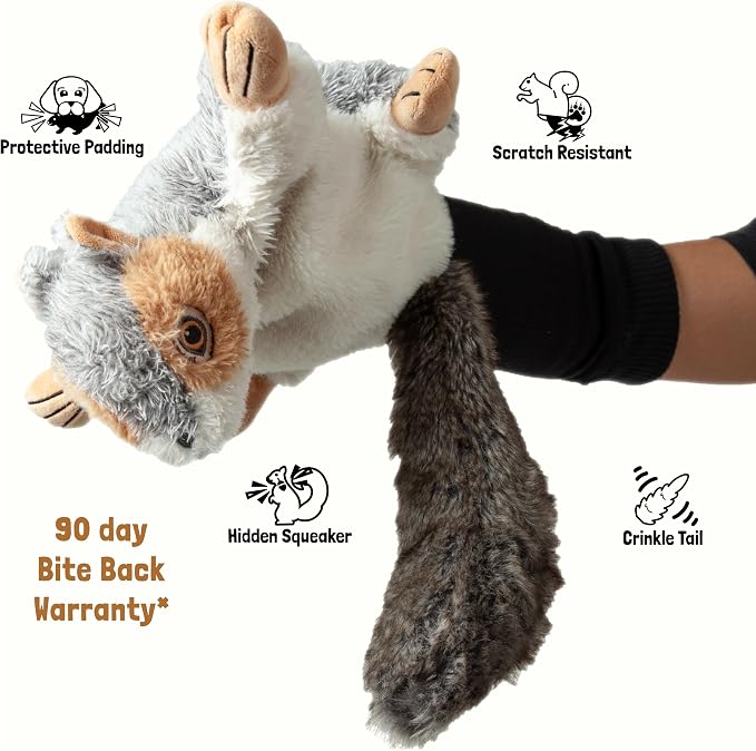 Milunova Pupr Pals Dog Toy Puppet with Tough Padding for Safe Interactive Play, Protection to Stop Puppy Biting Hands; for Boredom-Busting Training and Exercise