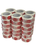 Heavy Duty Stop Sign Tape 36 Rolls 2 Inch x 110 Yards (330 Feet) Per Roll 2.5 Mil Carton Sealing Tape for Shipping Packaging Moving Office Storage