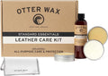 Otter Wax Essential Leather Care Kit | Complete Leather Cleaning & Conditioning Set | Clean, Condition, Shine, & Protect All-Types of Leather| All-Natural & PFAS-Free | Made in Portland USA