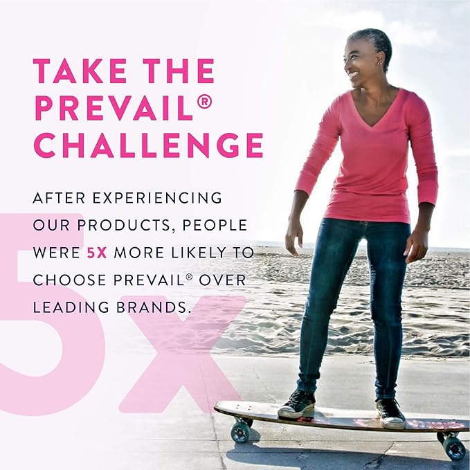 Prevail Daily Underwear Disposable Underwear Female Pull On with Tear Away Seams Medium, PWC-512/1, Maximum, 80 Ct