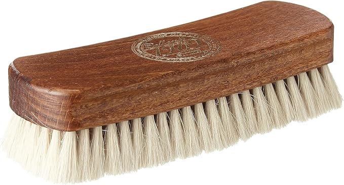 Collonil 1909 Goats Hair Polishing Brush–Fine, Soft Bristles for Delicate Leathers