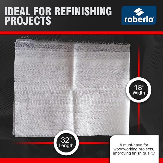Roberlo Assorpol Professional Grade Anti-Static Tack Cloths for Automotive, Painting, Woodworking, Metal - Removes Dust, Sanding Particles, Cleans Surfaces, and Staining - Pack of 100-18"x36"