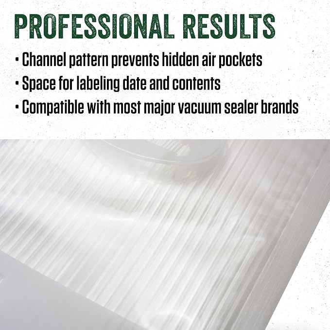 LEM Products MaxVac Pint Vacuum Sealer Bags, 6 x 10 Inches, Compatible with Major Vacuum Sealer Brands, 28 Count (Pack of 6)