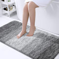 OLANLY Bathroom Runner Rugs Mat 47x24, Extra Soft Absorbent Microfiber Bath Rugs, Rubber Backing, Quick Dry, Washable Long Bath Mats for Bathroom Floor, Tub and Shower, Home Decor Accessories, Grey
