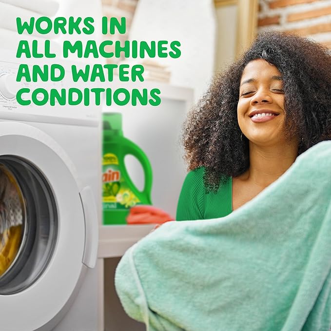 Gain Liquid Laundry Detergent, Original Scent | 107 Loads | 154 oz | HE Compatible | Pack of 2